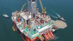 offshore Deepsea Mira rig offshore Deepsea Mira rig