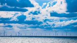 Offshore wind farm near the Netherlands Offshore wind farm near the Netherlands