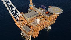 offshore Angel platform offshore Angel platform