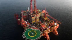 Borgland Dolphin semisubmersible rig Borgland Dolphin semisubmersible rig