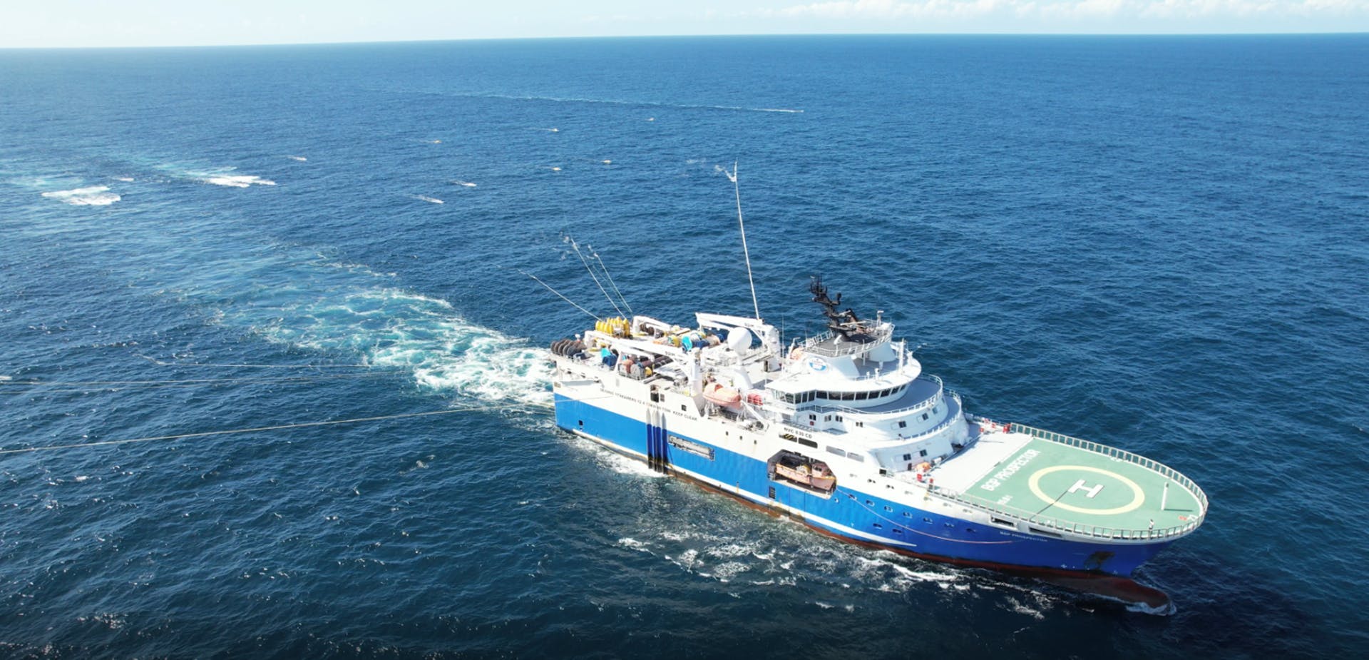 BGP Prospector research and survey vessel