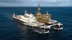 Allseas’ Pioneering Spirit removed the Eider Alpha topsides