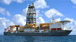 Valaris drillship Bumerangue discovery offshore Brazil Valaris drillship Bumerangue discovery offshore Brazil