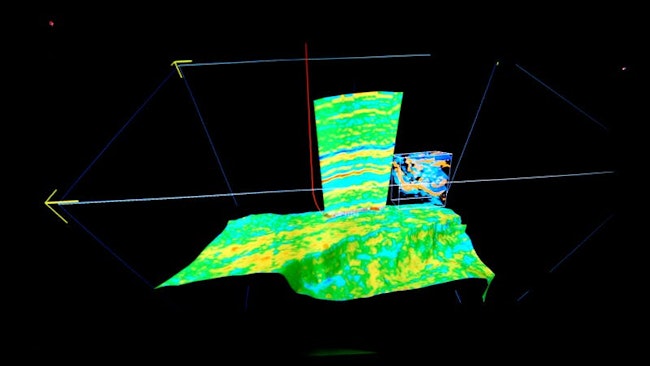 Hydrocarbon indications in Kharas well offshore Namibia