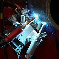 Mechanized gas metal arc welding Mechanized gas metal arc welding