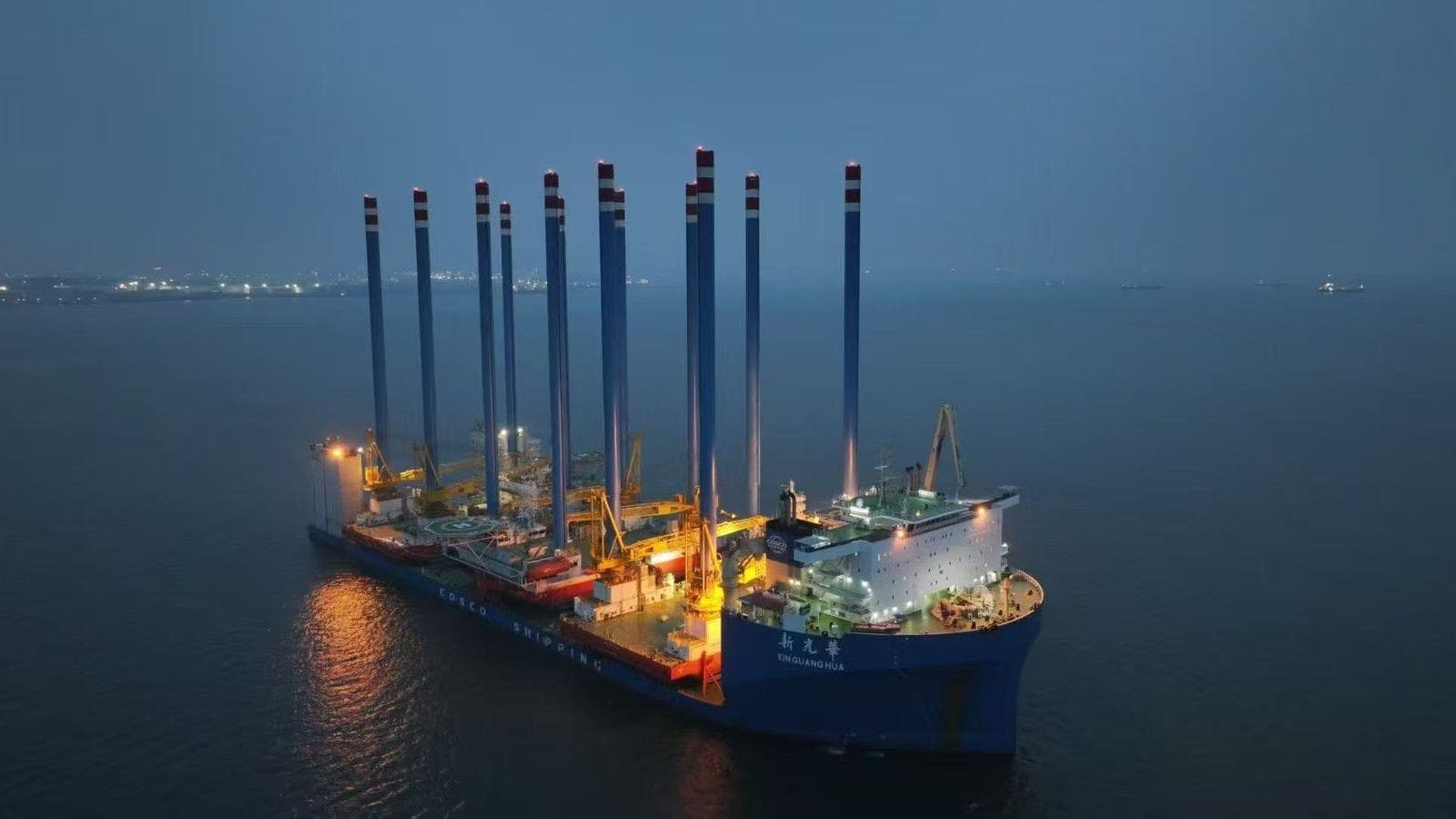 newly built self-propelled jack-up barges