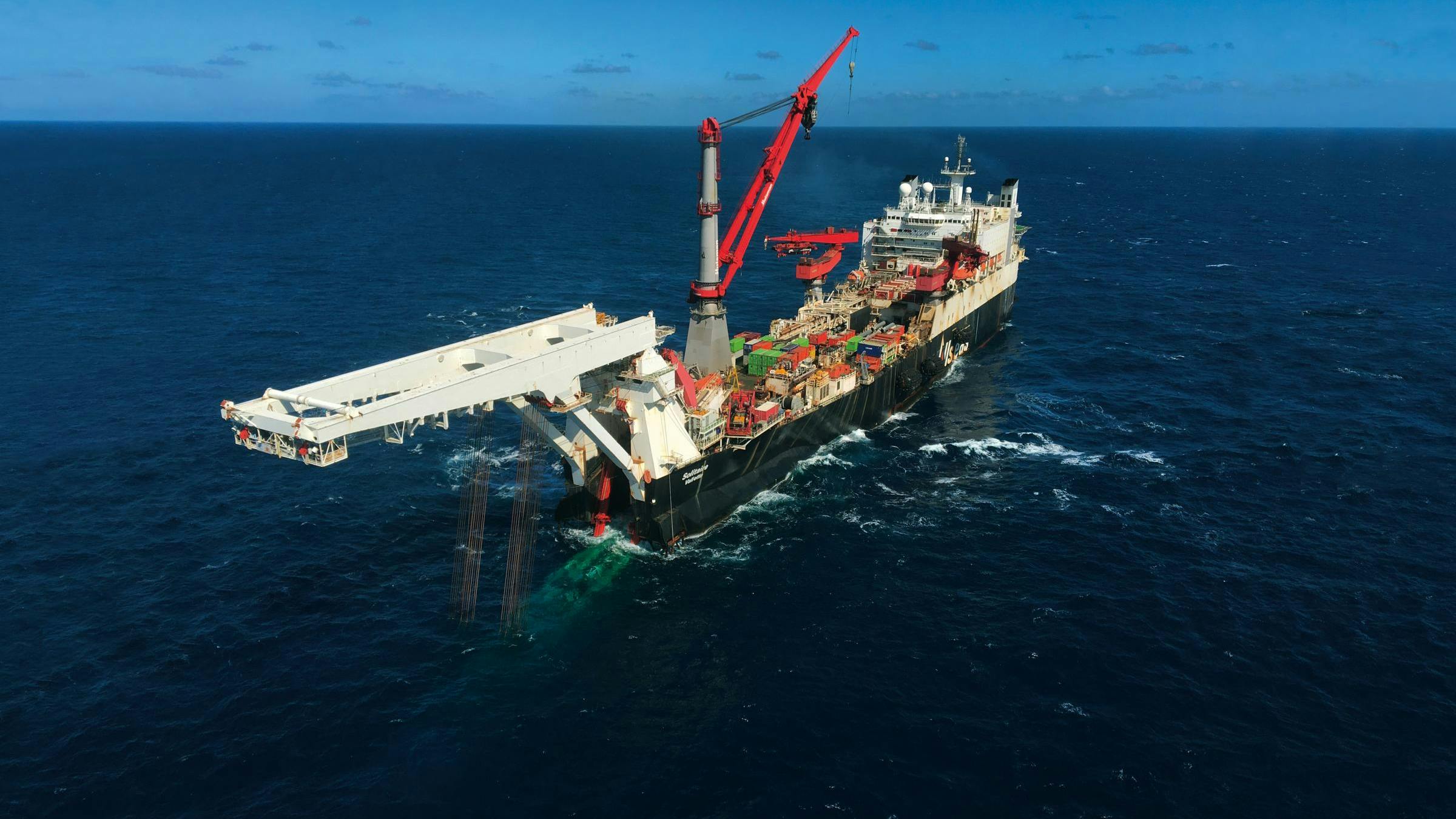 Allseas will install the Rome oil pipeline in the US Gulf of Mexico