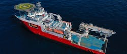 DeepOcean’s diving/construction support vessel Oriental Dragon DeepOcean’s diving/construction support vessel Oriental Dragon