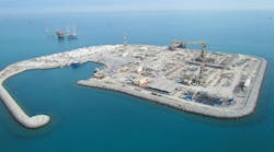 UAE Upper Zakum Island operations UAE Upper Zakum Island operations