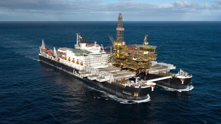 Allseas’ Pioneering Spirit heavy-lift vessel