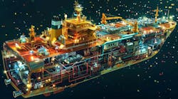 AI-generated high-tech maritime vessel featuring automation and mobility capabilities AI-generated high-tech maritime vessel featuring automation and mobility capabilities