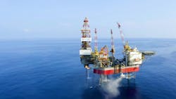 CNOOC’s discovery well HZ19-6-3 was drilled and completed at a depth of 5,415 m CNOOC’s discovery well HZ19-6-3 was drilled and completed at a depth of 5,415 m