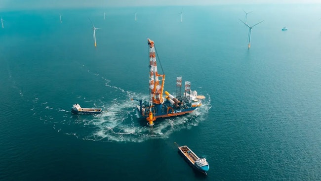 Van Oord’s new offshore wind installation vessel Boreas