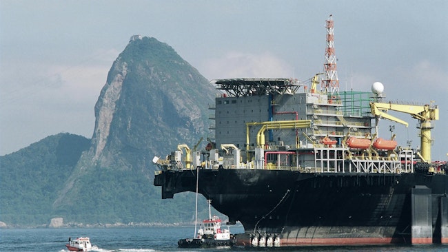 FPSO fleet correlations: topsides weight vs. processing capacity