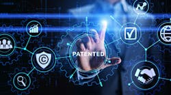 Patent and copyright business technology concept Patent and copyright business technology concept