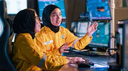 Petronas personnel using technology for downhole CO2 logging assessment Petronas personnel using technology for downhole CO2 logging assessment