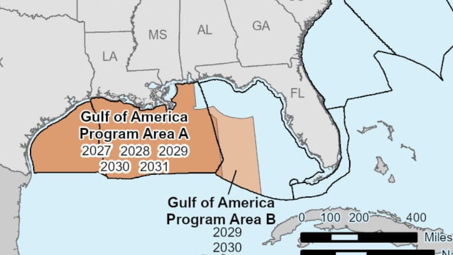 US Interior Department proposes new five-year offshore leasing plan