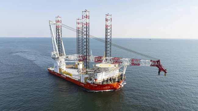 Cadeler receives latest next-generation offshore wind construction vessel