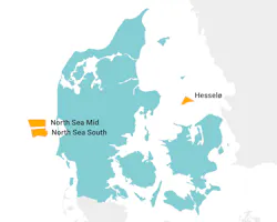 Map: DEA opens tenders for three new offshore wind farms