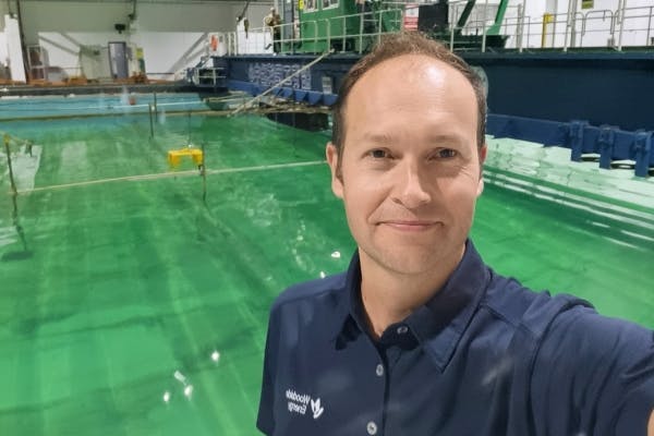 Woodside's Ian Milne oversees rig-motion technology testing