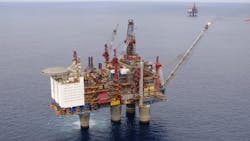 Gullfaks A offshore platform Gullfaks A offshore platform