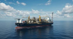 AI-generated FPSO image AI-generated FPSO image