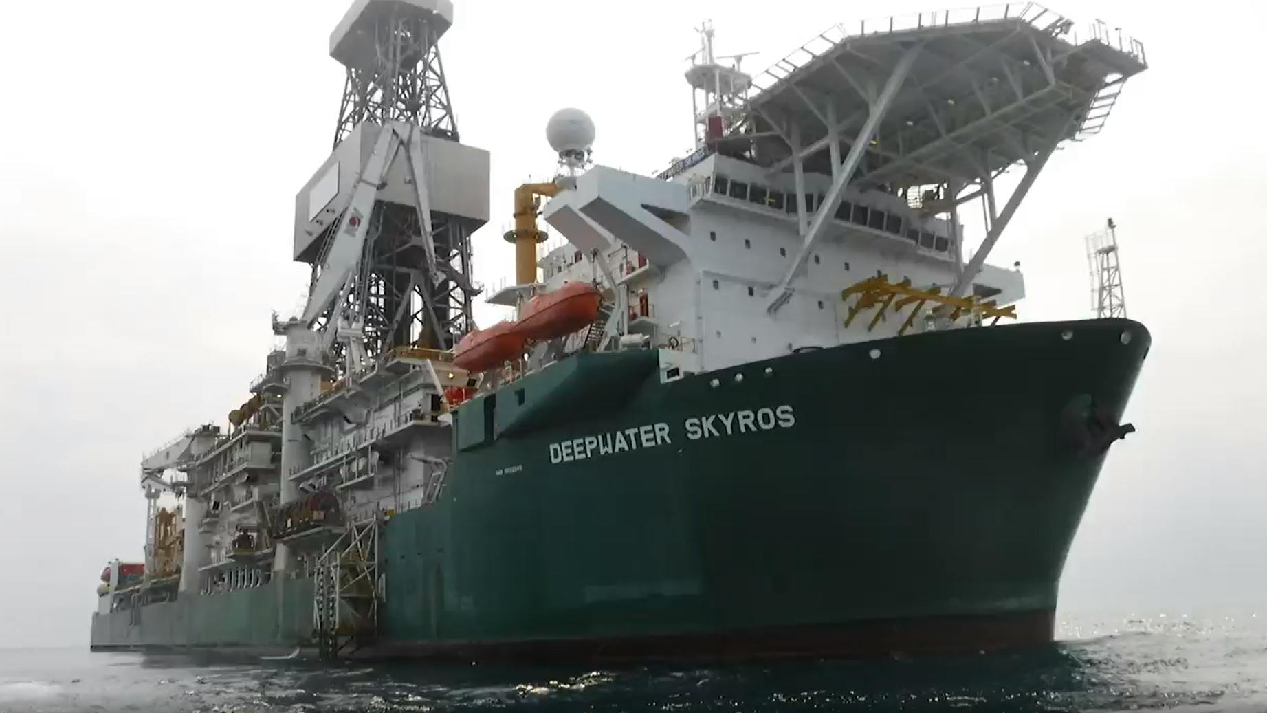 Deepwater Skyros drillship