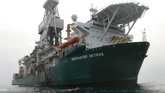 Deepwater Skyros drillship