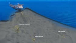Sea Lion Phase 1 consists of drilling 11 subsea wells tied back to an FPSO vessel Sea Lion Phase 1 consists of drilling 11 subsea wells tied back to an FPSO vessel