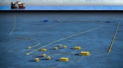 Gorgon stage 3 subsea arrangement Gorgon stage 3 subsea arrangement