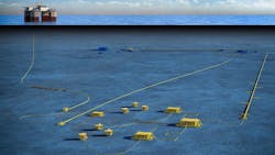 Gorgon stage 3 subsea arrangement Gorgon stage 3 subsea arrangement