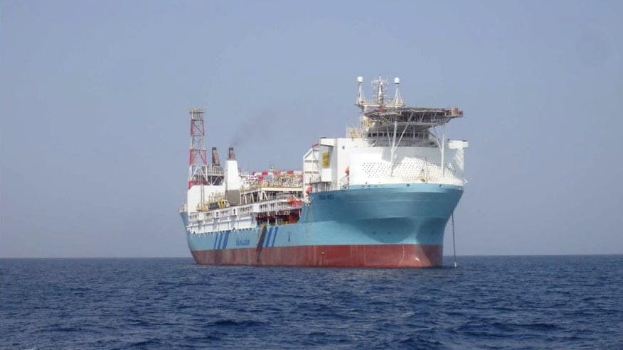 FPSO Aoka Mizu sailing from Dubai to Europe