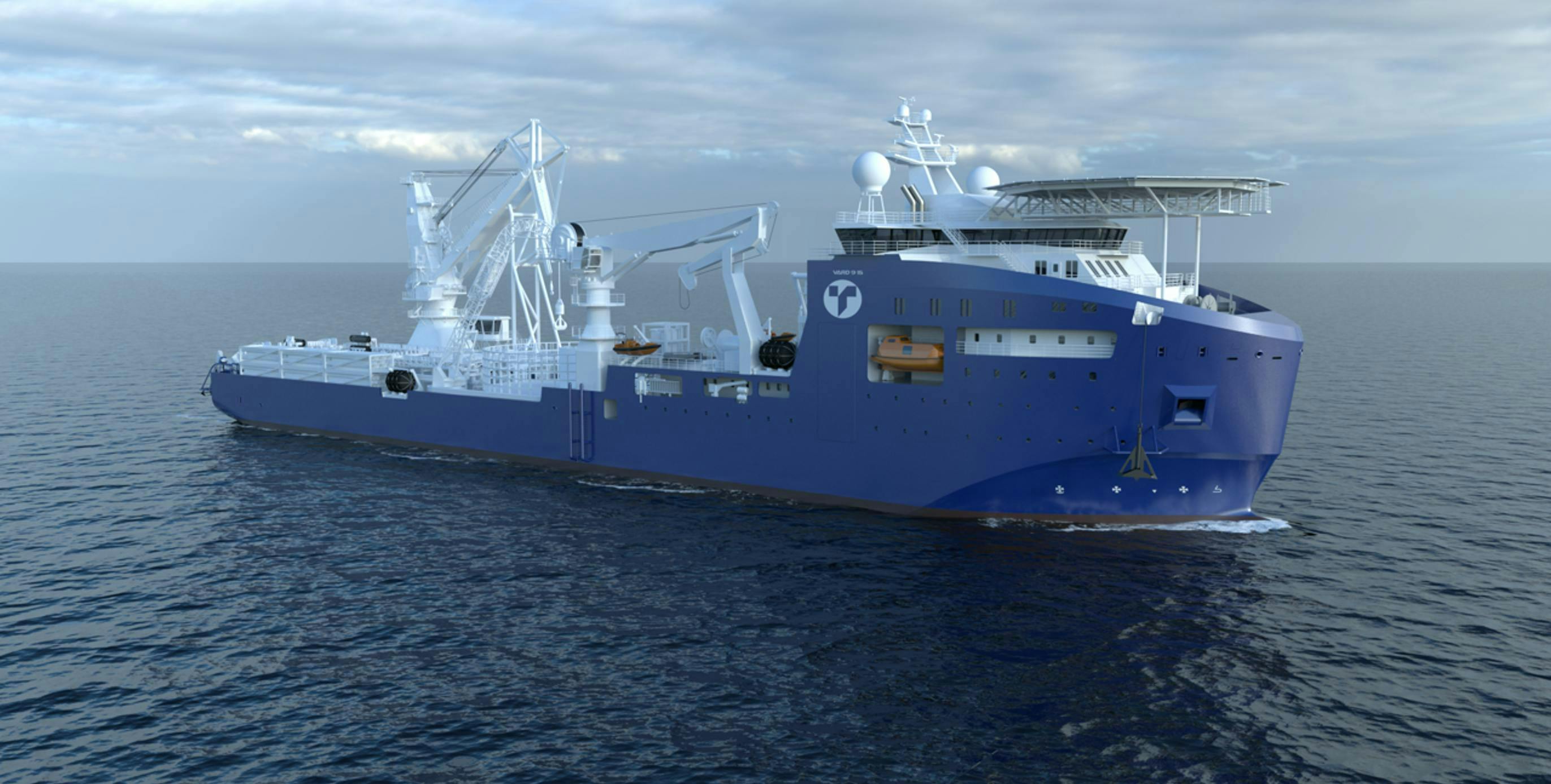 hybrid cable lay and construction vessel hybrid cable lay and construction vessel