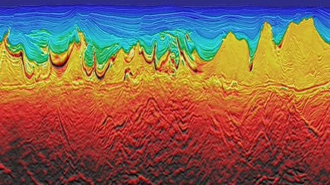 Viridien Full Waveform Inversion (FWI) model