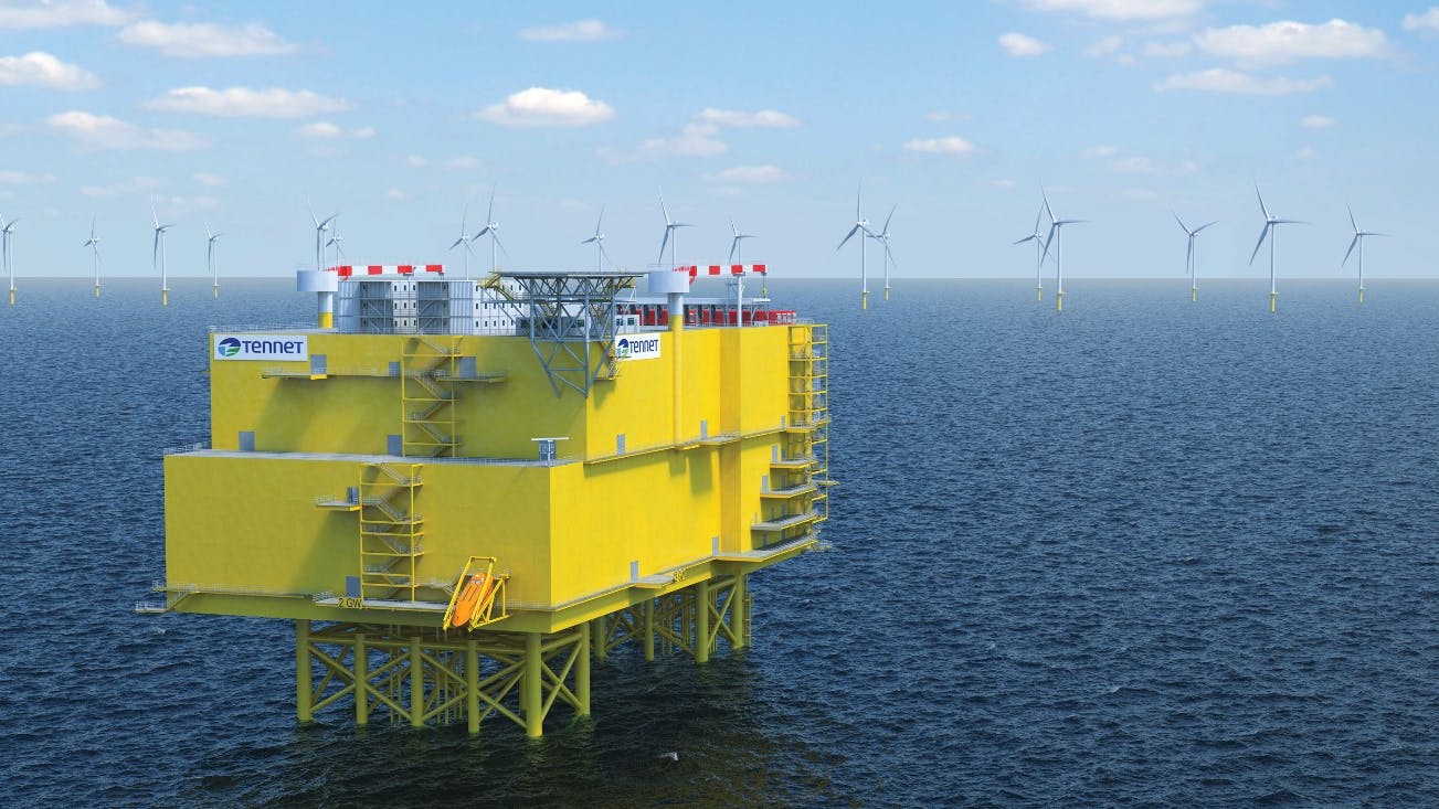 BalWin5 2.2-GW offshore HVDC grid connection in German North Sea