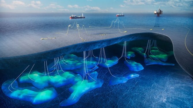 Balder Phase V project in the Balder area