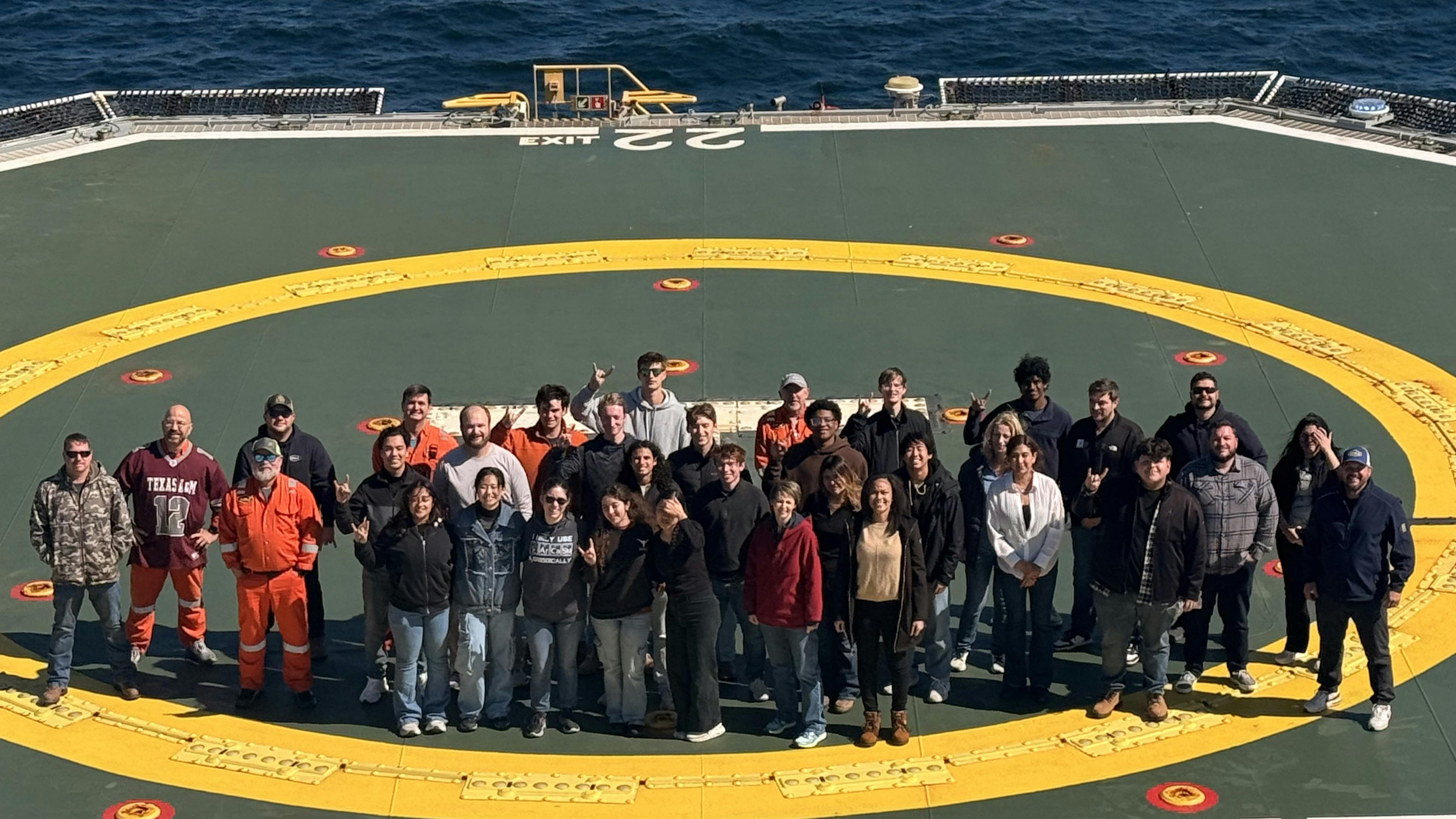 Co-Innovation Challenge winners on Noble BlackRhino drillship