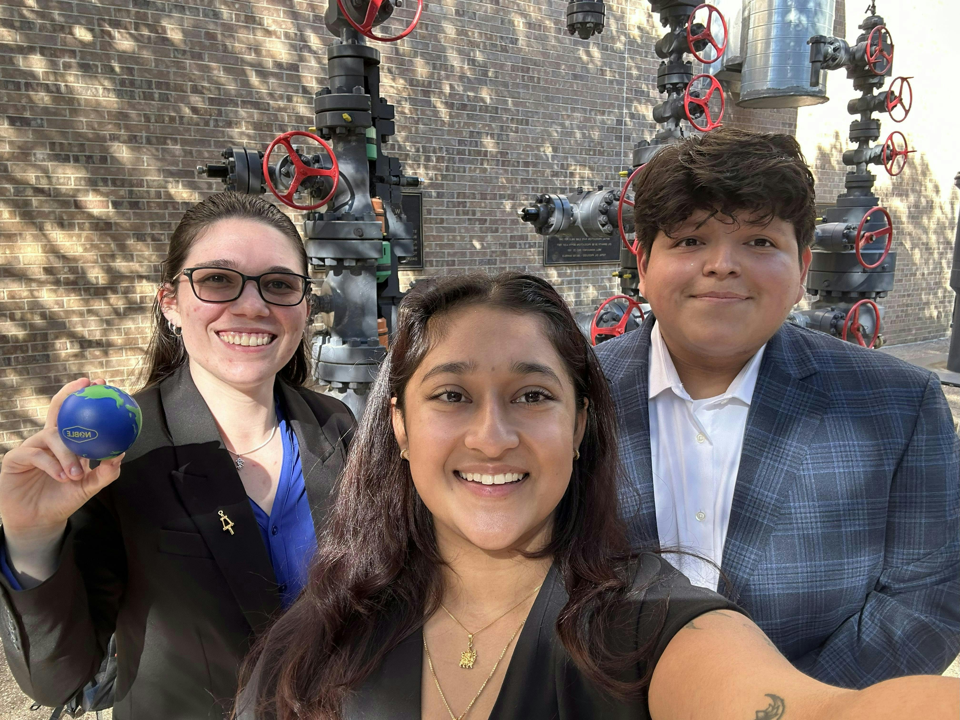 The Leftovers team post presentation