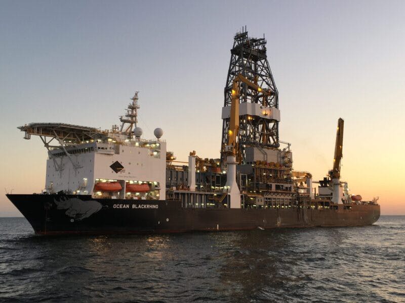 Noble BlackRhino drillship