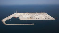 Hail and Ghasha island under construction Hail and Ghasha island under construction