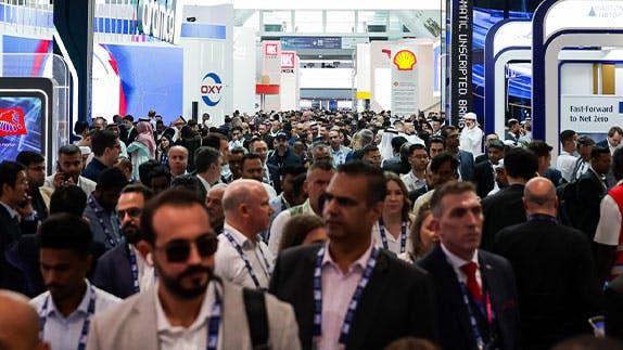 ADIPEC exhibition crowd