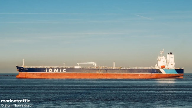 Ionic Anassa crude oil tanker