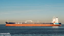 Ionic Anassa crude oil tanker Ionic Anassa crude oil tanker