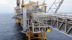 Johan Sverdrup Field center in the North Sea Johan Sverdrup Field center in the North Sea