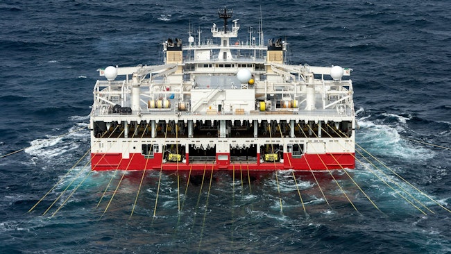 TGS Ramform Atlas seismic vessel