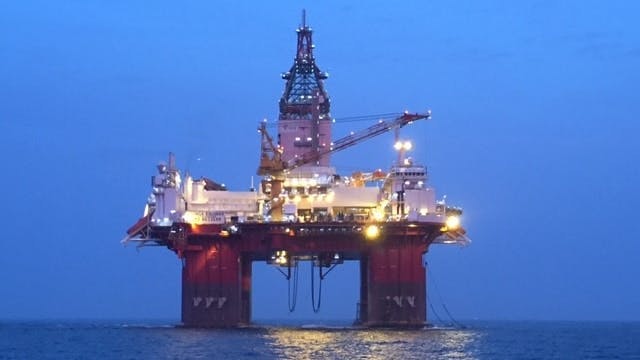 Transocean Equinox semisubmersible offshore rig