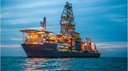 Transocean’s Deepwater Proteus was deployed by INEOS/Shell for what would be their Nashville discovery in the Norphlet play in the Mississippi Canyon area. Transocean’s Deepwater Proteus was deployed by INEOS/Shell for what would be their Nashville discovery in the Norphlet play in the Mississippi Canyon area.