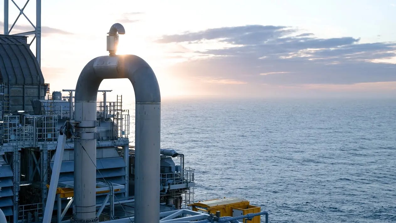 View from the Johan Castberg FPSO in the Barents Sea