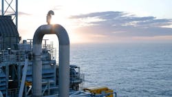 View from the Johan Castberg FPSO in the Barents Sea View from the Johan Castberg FPSO in the Barents Sea