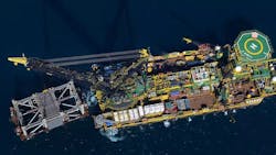 McDermott marine construction vessel McDermott marine construction vessel